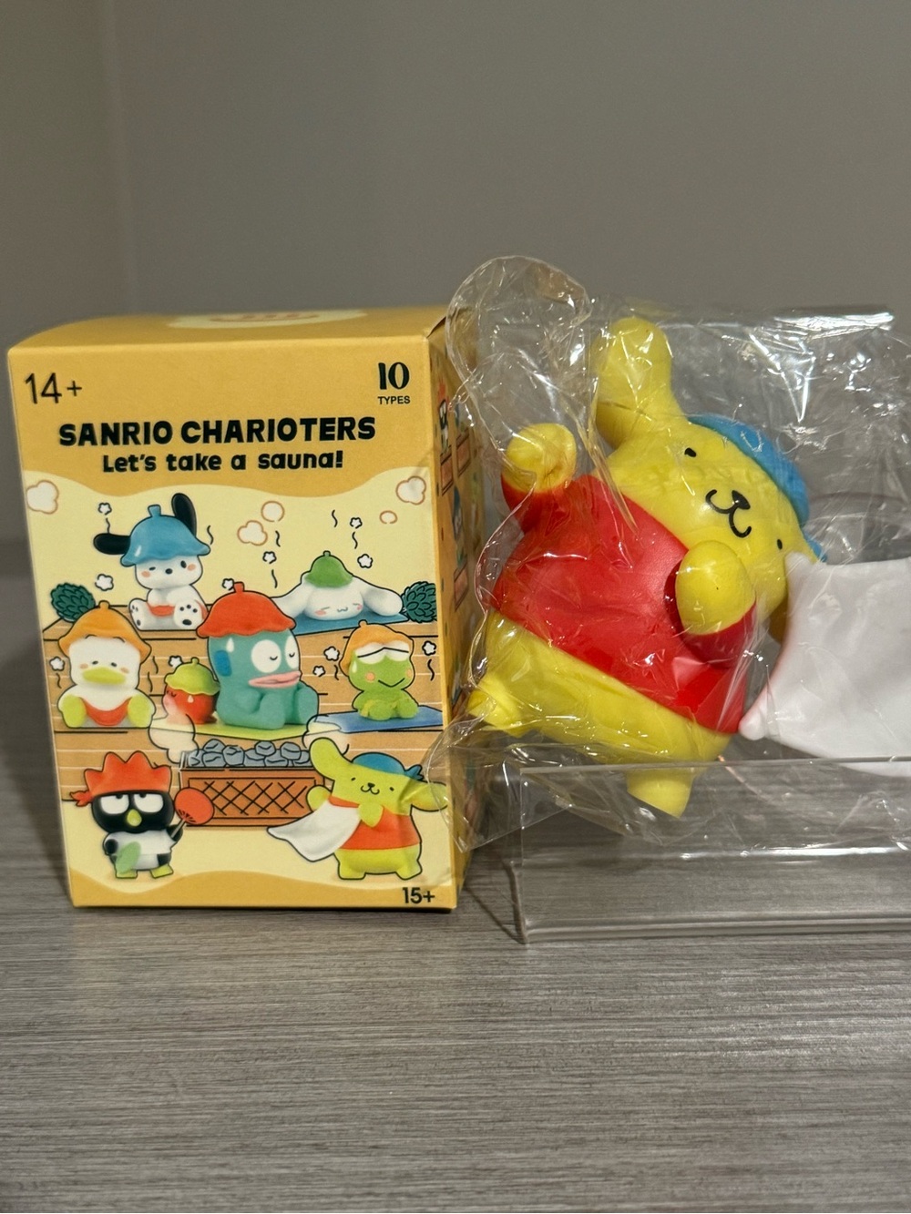 Sanrio Characters Lets Take a Sauna - Pompompurin Figure
